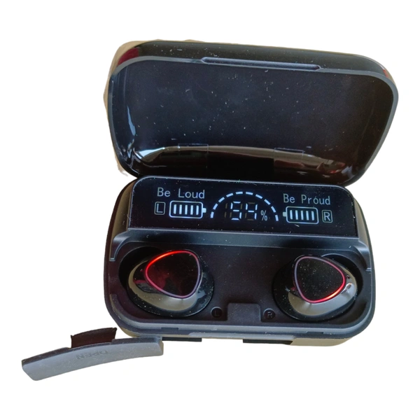NEWEST® Buds M10 Wireless Earbuds With 60H Playtime, Instant Paring, BT5.3 Bluetooth Headset (Black, In The Ear) - Black