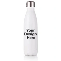 Print Your Design And Photo Bottle 600ml. - White, 600ml