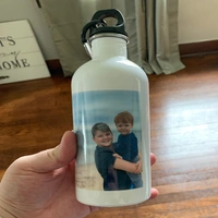 Print Your Design And Photo Bottle 600ml. - White, 600ml