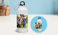 Print Your Design And Photo Bottle 600ml. - White, 600ml