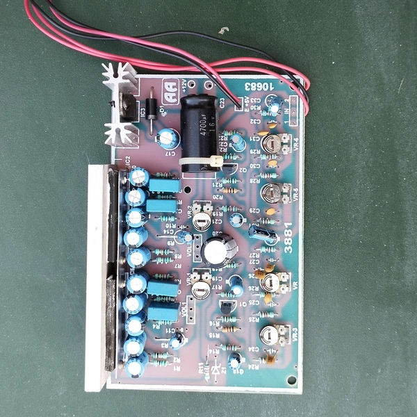 Camart LA4440 12 DC AMPLIFIR Board 120 Watt Two Channel ( Double IC ) - Green