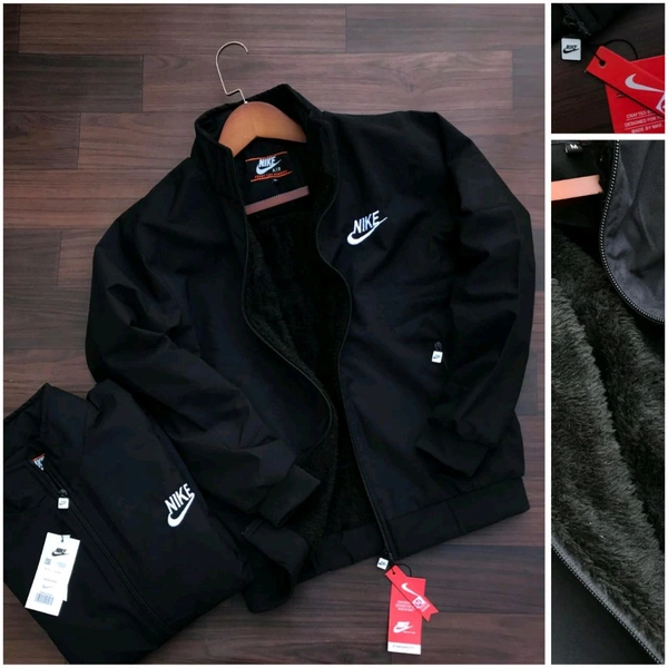 Premium Quality NIKE Jacket Artical Men Collection  - Black, L