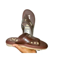 Sultan Made In India Men Slippers, Soft Quality  - Brown, 6