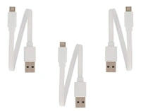  POWER BANK MICRO USB CHARGING CABLE - White