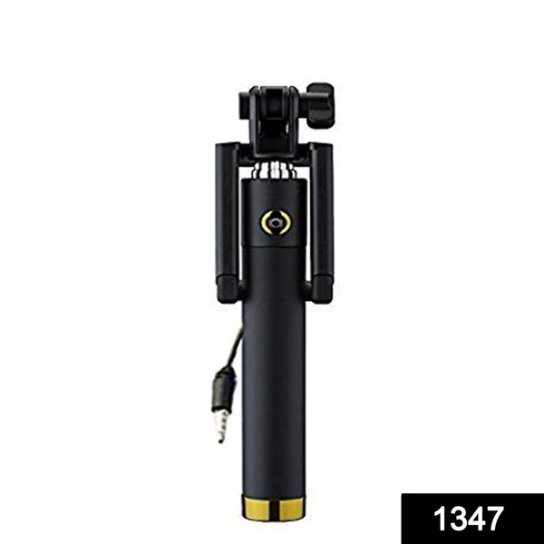 1347 SELFIE STICKS BOX WITH AUX WIRE FOR ALL SMART PHONES