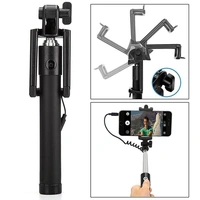 1347 SELFIE STICKS BOX WITH AUX WIRE FOR ALL SMART PHONES