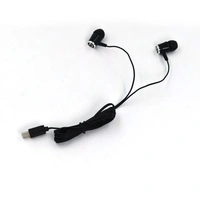 TYPE C WIRED EARPHONES WITH MIC, BRAIDED CABLE