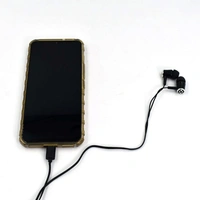 TYPE C WIRED EARPHONES WITH MIC, BRAIDED CABLE