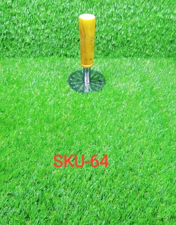 STAINLESS STEEL POTATO MASHER, PAV BHAJI MASHER WITH WOODEN HANDLE