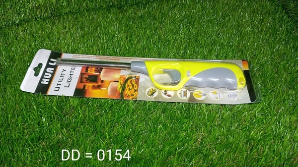 PLASTIC FLAME & GAS REFILLABLE LIGHTER (MULTICOLOUR