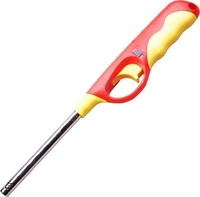 PLASTIC FLAME & GAS REFILLABLE LIGHTER (MULTICOLOUR