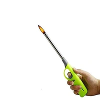 PLASTIC FLAME & GAS REFILLABLE LIGHTER (MULTICOLOUR