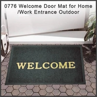 0776 WELCOME DOOR MAT FOR HOME/WORK ENTRANCE OUTDOOR