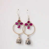 Tribal stone Jhumki