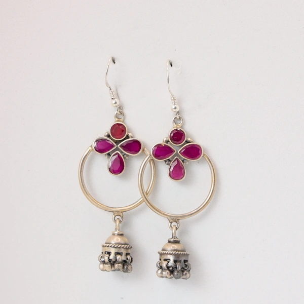 Tribal stone Jhumki