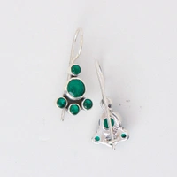 Classic Green Earrings