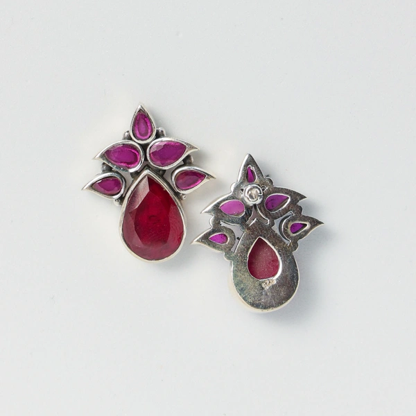 Classic pink earrings