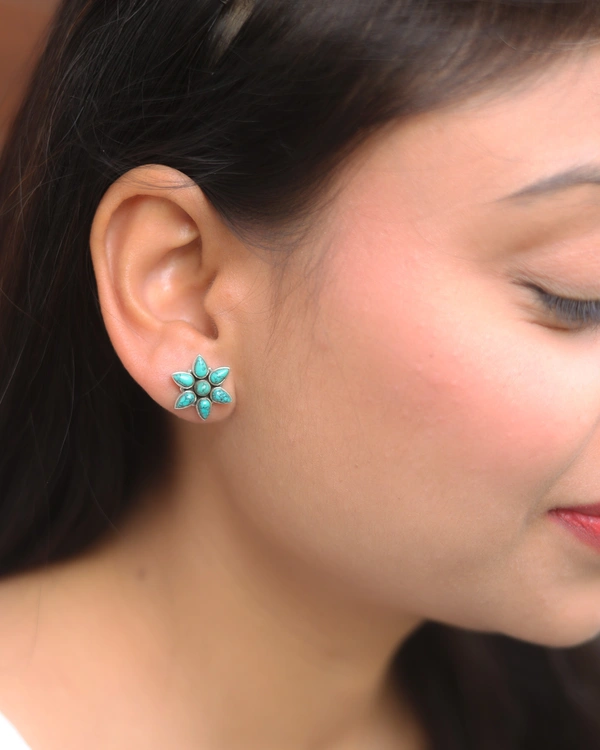 Classic Turquoise Earrings