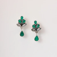 Classic stone earrings