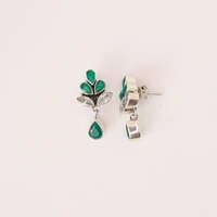 Classic stone earrings