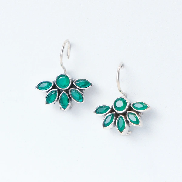Classic Green Earrings