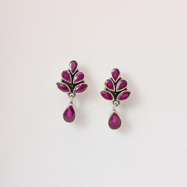 Classic pink earrings