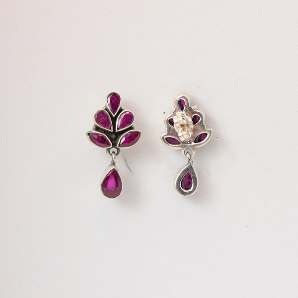 Classic pink earrings