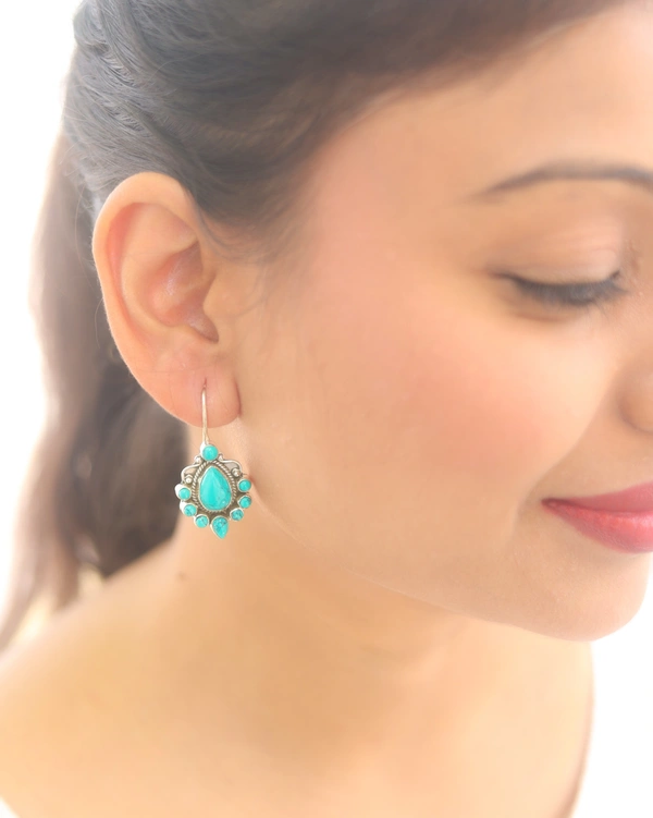 Classic Turquoise Earrings