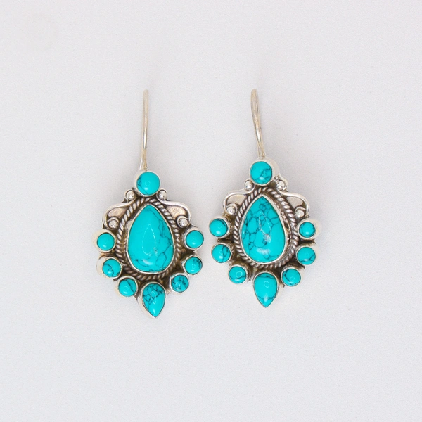 Classic Turquoise Earrings