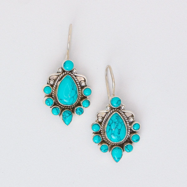 Classic Turquoise Earrings