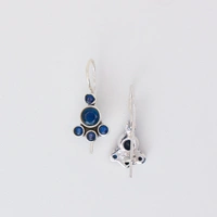 Classic blue earrings