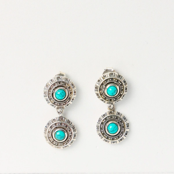 Classic Turquoise Earrings