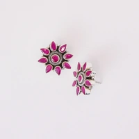 Classic pink earrings
