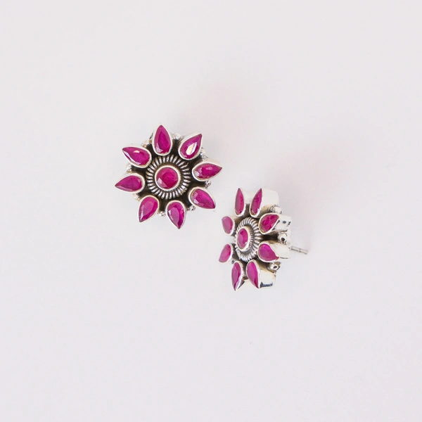 Classic pink earrings