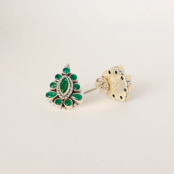 Classic Green Earrings