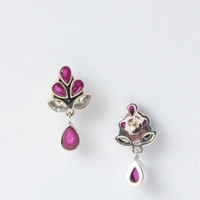 Classic pink earrings