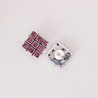 Classic pink earrings