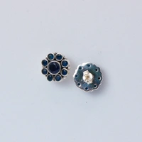 Classic blue studs
