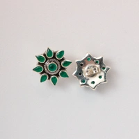 Classic Green Earrings