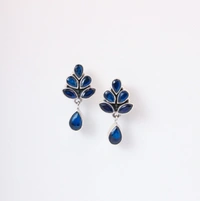 Classic blue studs