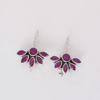 Classic pink earrings