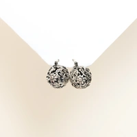 Classic Jali cut bali earrings