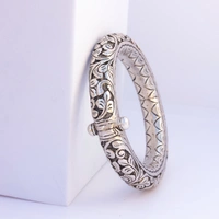 Carving openable Bangle
