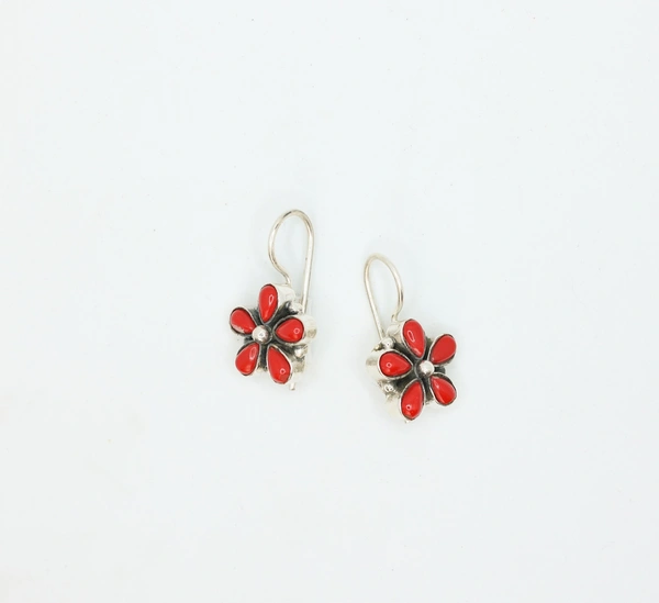 Coral Flower earring