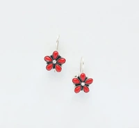 Coral Flower earring