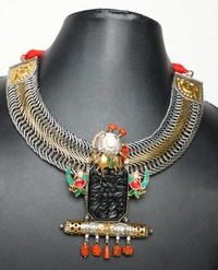 Fusion nandi necklace