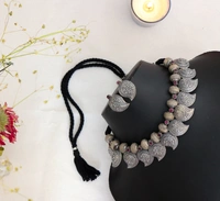 Oxidized Mango Necklace