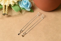 Silver earrings