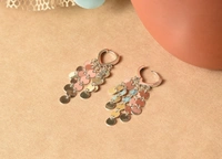 Silver earrings