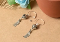 Silver earrings
